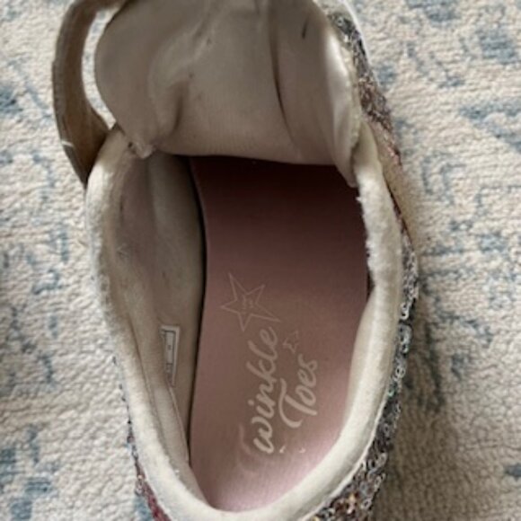 🧡3/15 Skechers Twinkle Toes Twinkle Sparks Sequin Flash Girls Unisex 13 - Picture 12 of 13